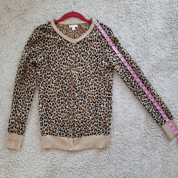 Merona Leopard Print Light Sweater Size Small - Picture 5 of 5